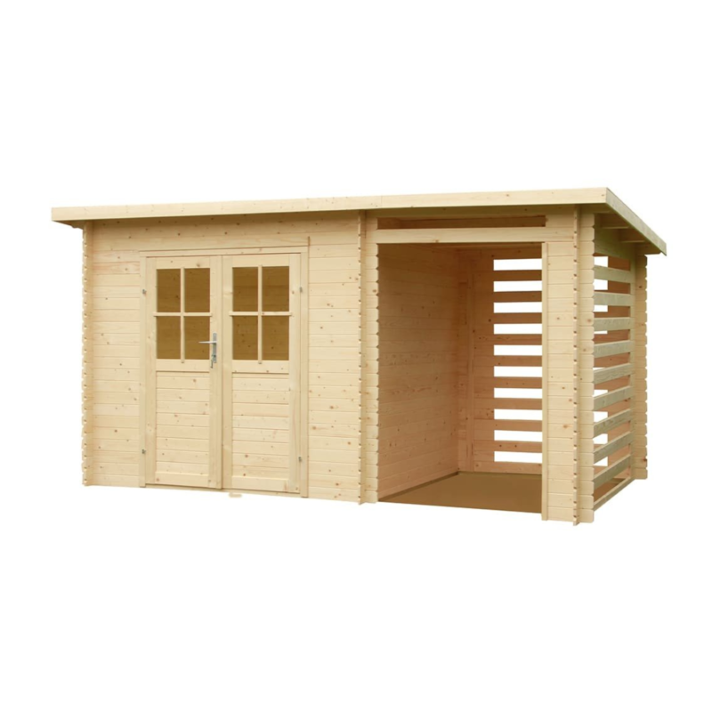 Abri de jardin Bois – 7.44 m2 – Prix usine – DESTOCKAGE – Image 2
